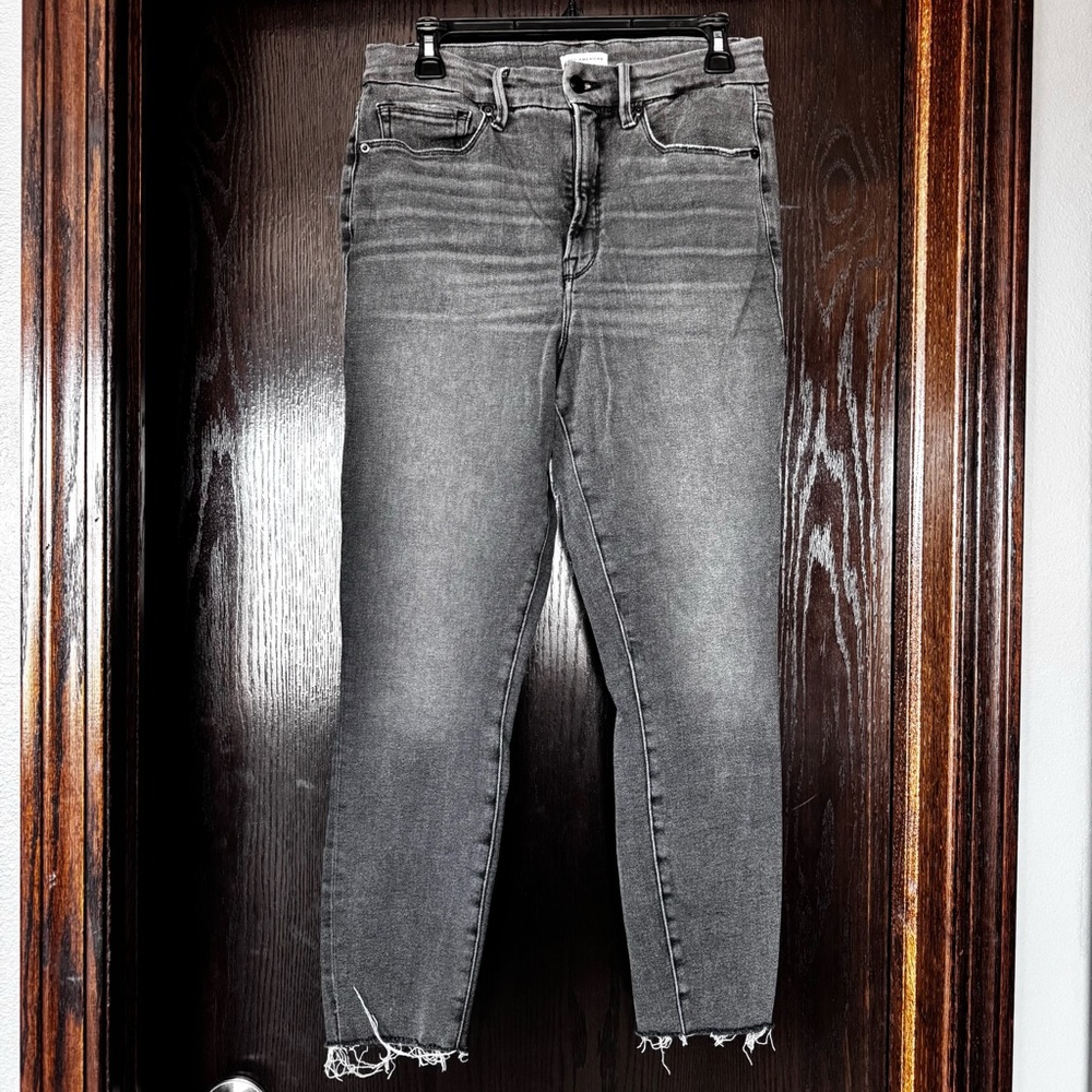 GOOD AMERICAN Women's Gray Jeans